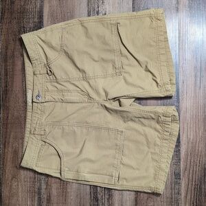 • REI COOPERATIVE || Rip-Stop Hiking Shorts Size 36 in Khaki Tan